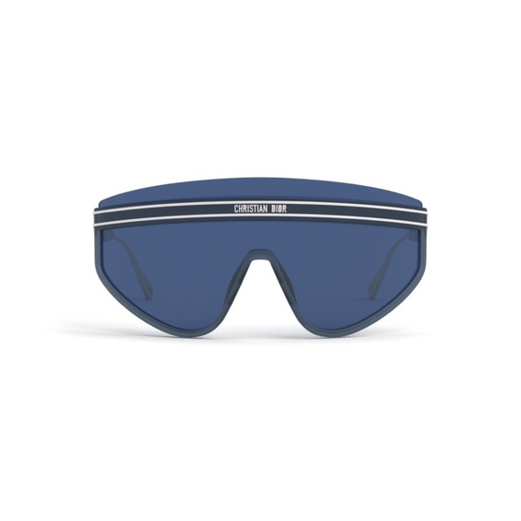 NWT! Diorclub M2U Mask Sunglasses - Blue - Picture 3 of 5